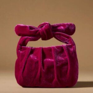 By Anthropologie Velvet Bag